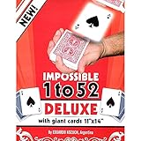 MMS Impossible 1 to 52 Deluxe (Giant Cards) by Eduardo Kozuch - Trick [並行輸入品]