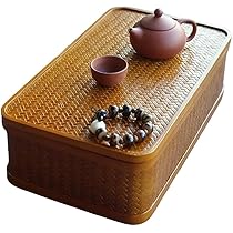 【茶道具】軸収納箱 Amazon｜竹編み茶道収納バスケット 竹籠 竹篭 茶道具収納箱天然