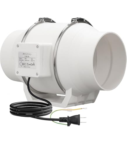 Amazon | 三菱電機 産業用換気送風機システム部材 FR-FS2-0.8K ファン