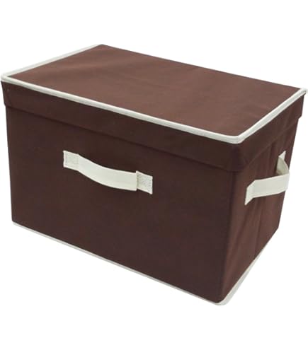 Amazon.co.jp: 山善(YAMAZEN) ふた付き 収納ボックス 幅38×奥行25×高さ