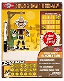 Hang'em Outlaw Wooden Magnetic Game Board [並行輸入品]