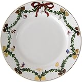 ロイヤルコペンハーゲン Royal Copenhagen スターフルーテッド クリスマスコレクション フラット プレート 皿 19cm 2503619 / 1017455 2503619 [並行輸入品]