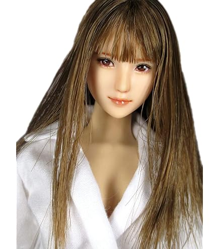 Amazon | LULU SHOP 1/6 フィギュア ドール 用 ヘッド 植毛