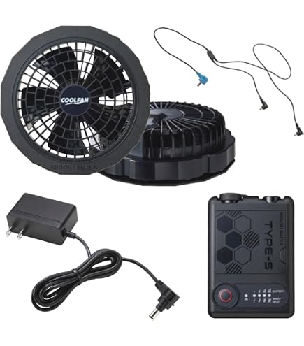 ミドリ安全COOLFAN ファンバッテリーWE20FS6.3/WE20FS4 楽天市場 