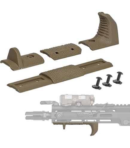 Amazon | 良品武品 12枚セット M-LOK 対応 レールカバー マグプル