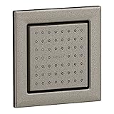 KOHLER K-8002-VNT Watertile Square 54-Nozzle Bodyspray with Soothing Spray, Vintage Nickel [並行輸入品]