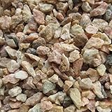 砕石砂利 5mm 20kg ピーチピンク