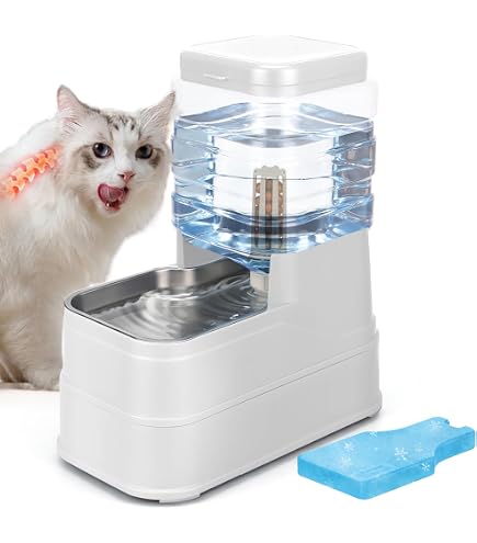 Amazon.co.jp: RIZZARI Automatic 7L Pet Waterer, Gravity Stainless