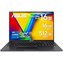 T*E様 ASUS 16 インチ i7 12世代 ノートPC 16GB 512G Amazon.co.