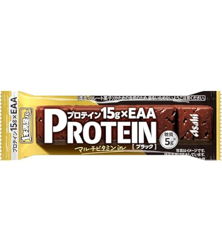 アサヒグループ食品 プロテインバー ブラックチョコレート 36本