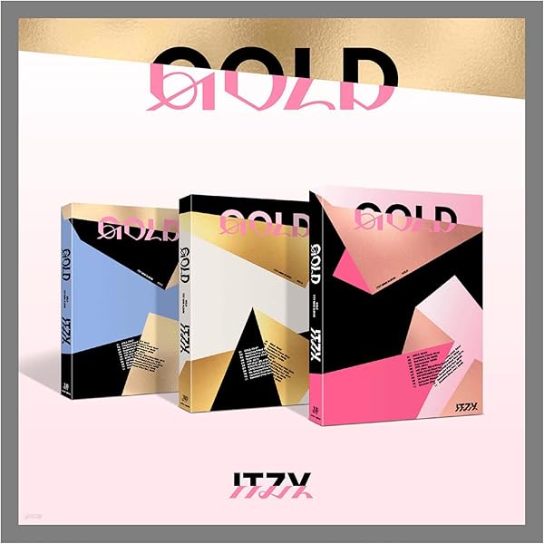 Amazon.co.jp: ITZY Gold 2nd Album Standard Pink Version CD+