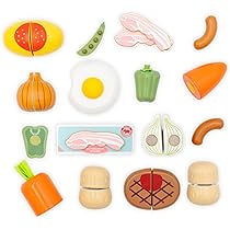 ハンドメイドキッチン　マザーガーデンシンク　木の食器　アンパンマンレジ　セット マザーガーデン 木製デラックスままごとキッチン12点