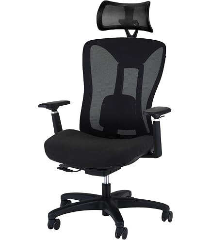 Amazon | TOKIO オフィスチェア 肘なし ハイバック FCM-8 ネイビー 