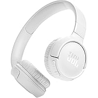 JBL TUNE 520BT Bluetoothヘッドホン 密閉型/最大約57時間連続再生/オンイヤー/USBタイプC充電/マルチポイント/JBLアプリ対応 ホワイト JBLT520BTWHT