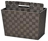 PPバスケット マガジンラック35.5cm 58-82DBR