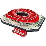 3DパズルDIYワールドカップサッカーフィールドペーパーモデルベビーアセンブリキットキッズ教育開発パズルプレイセット（116PCS）