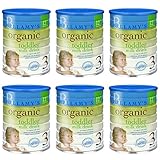 ベラミーズ(Bellamys) オーガニック粉ミルク ステップ3 (1歳から) 特大缶 900g 6個セット [並行輸入品]