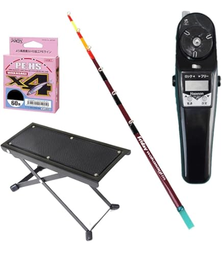 ワカサギ　電動リール　穂先　2セット Amazon.co.jp: フライデー 電動ワカサギ 4点セット [ワカサギ穂先21cm