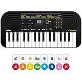 CASIO 電子キーボード Casiotone 32ミニ鍵盤 SA-51 ブラック＆ホワイト