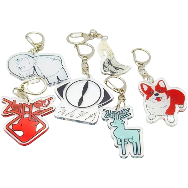 Amazon.co.jp: [SDCADQ] ヨルシカ 周辺 キーホルダー 日常 装飾