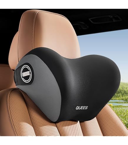 Amazon.co.jp: JZCreater ヘッドレスト 車 ネックピロー 旅行用