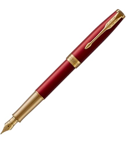 Amazon | アウロラ 万年筆 F 細字 イプシロン B11-XF ボルドー 両用式
