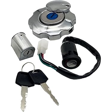 KEN❗️ミラータンクキャップ　セット Amazon | ガスキャップとガスキャップキー 51049-0018 ガス