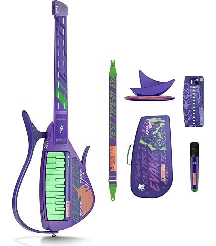 Amazon | AeroBand Guitar シリコーン弦付きスマートギター、取り外し