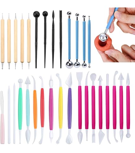 Set Di 4 Strumenti Per Torta Di Fondente Con 8 Dimensioni - Palle Modellabili In Acciaio Inox E Gomma Per Decorazione Cake Design