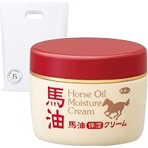 Amazon | アズマ商事 馬油保湿クリーム 200g ストア袋入/旅美人 乾燥肌
