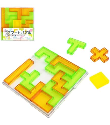 Amazon.co.jp: 組木パズル≪角≫四角 (bo7113) 【昔なつかしい