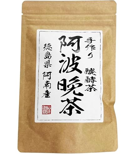 Amazon | 相生番茶(阿波番茶・阿波晩茶・阿波茶)150g(後発酵茶) | 愛晃