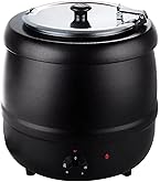 Amazon | 10L食品用スープ釜ウォーマー, 業務用 ステンレス鋼 業務用