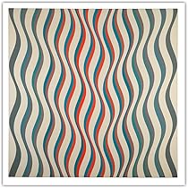 ブリジット・ライリー　アイアタック アートポスター A2版 Amazon.co.jp: ブリジット・ライリー・ポスター ブリジット