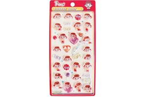 ジェイズプランニング ボンボンドロップシール ペコ 立体シール デコレーションシール お菓子キャラクター ステッカー 台紙サイズH20×W9.5cm BDS002