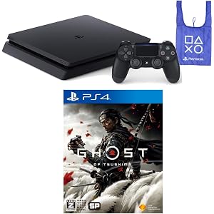 PlayStation 4 + Ghost of Tsushima + オリジナルデザインエコバッグ セット (ジェット…