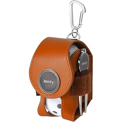 ꕤ︎︎ SORIOKI ゴルフボールケース 本牛革製 ボール グリーンフォーク ꕤ︎︎ SORIOKI ゴルフボールケース 本牛革製 ボール グリーンフォーク