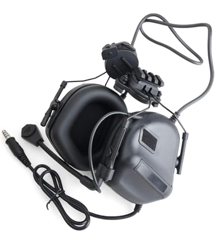 Amazon | WoSporT Gen5 タクティカル ヘッドセット for ヘルメット(ARC