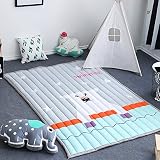 子供いプレイマット 遊びマット ベビープレイマット145x195x2.5CM コットンマット (Polar bear)