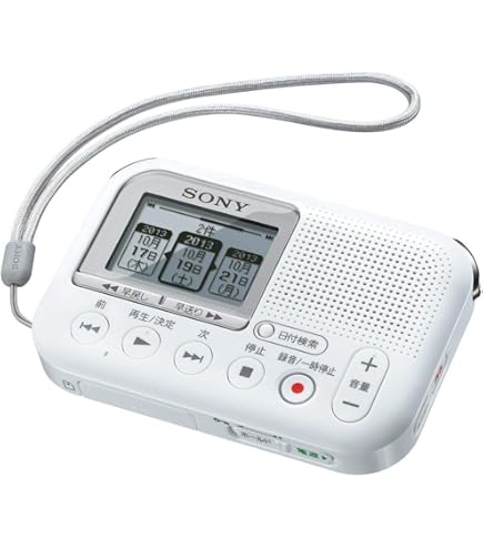 ソニーメモリーカード音声レコーダー Amazon | SONY メモリーカードレコーダー LX30 ホワイト ICD