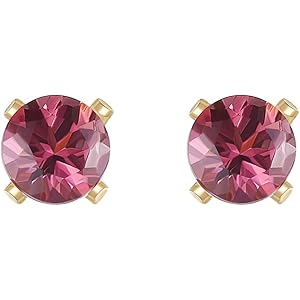 [NOLICO] 10月誕生石 トルマリン ピアス スタンド 14金 ゴールドフィルド 天然石 14KGF パワーストーン (10月トルマリン)