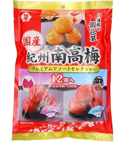 【セラ】紀州南高梅 はちみつ梅 約11.0kg Amazon | 梅屋 紀州南高梅アソートセレクション24 168g | 梅屋