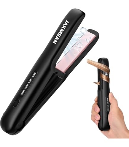 Amazon | ヘアアイロン コードレスヘアアイロン 高濃度マイナスイオン