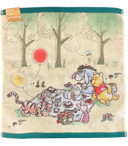 Amazon｜プーさん くまのプーさん ウォッシュタオル 東京 ディズニー