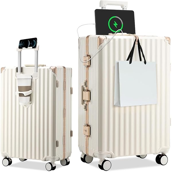 新品未使用YUEWEIJIE キャリーケース　アルミスーツケース RIMOWA風 Amazon.co.jp: [Yuweijie] スーツケース アルミ合金製 キャリー