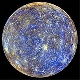 Tmrow 1個 3D 30cm ウォールステッカー 蛍光 宇宙 ポスター,Mercury