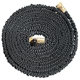 eBoTrade 25' Expandable Garden Hose / Strongest Expandable Hose with Solid Brass Ends [並行輸入品]