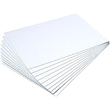 ホワイトハウス 両面 白 厚紙 (チップボール) 310×220mm A4より少し大きめ 約1mm厚 10枚セット A4 13号（0.96mm厚）