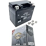 メガパワー バイクバッテリー MTZ7S メンテナンスフリー (YTZ7S / GTZ5L-BS / FTZ7S) 互換品