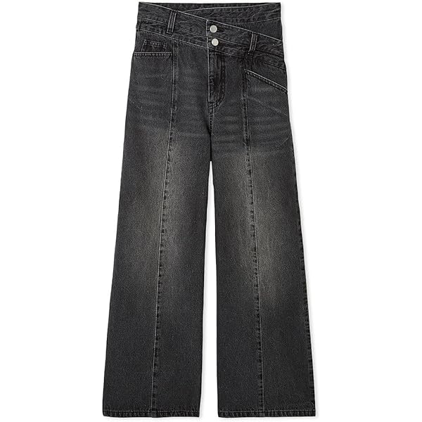 FRAY I.D ハイウエストバックルデニムパンツ FRAY I.D フレイ アイディー ハイウエストバックルデニムパンツ